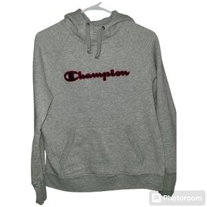 Champion gray sweatshirt hoodie Size Small‎